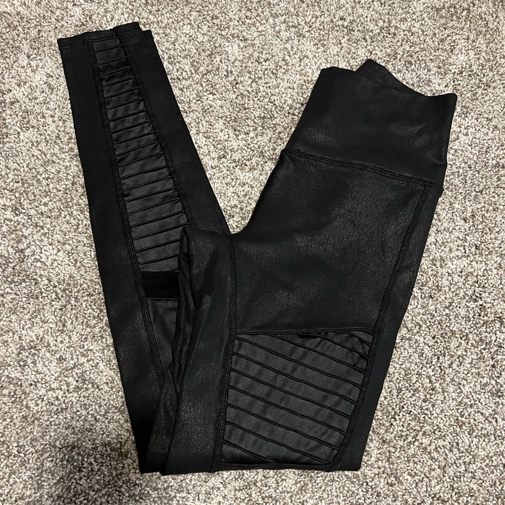 Alo High Waist Moto Leggings
